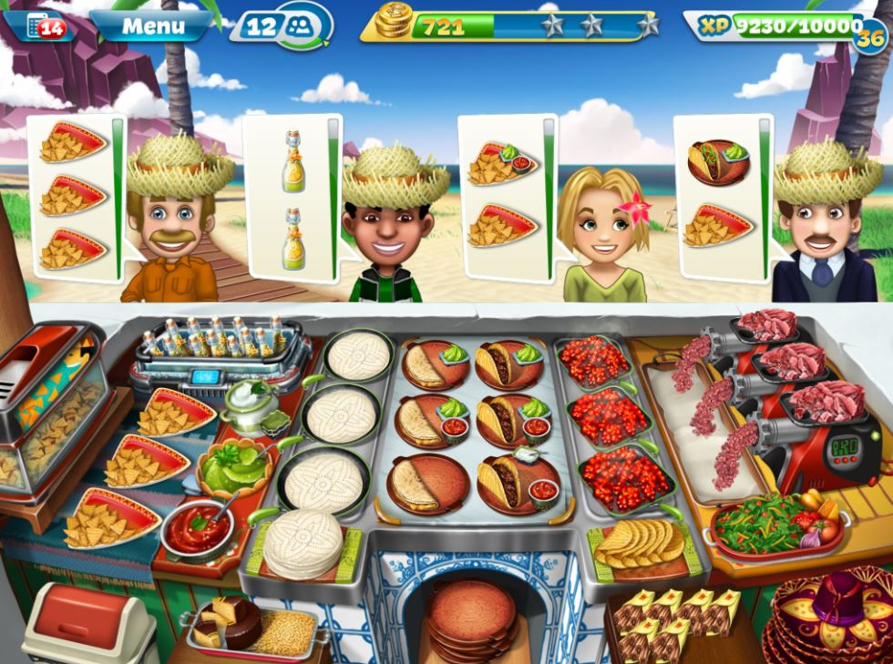 Cooking Fever - Tựa game quản lý nhà hàng siêu hấp dẫn